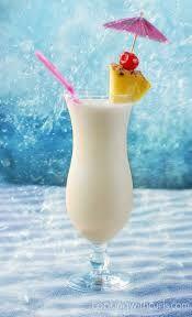 Pina Colada Copa Con Alcohol